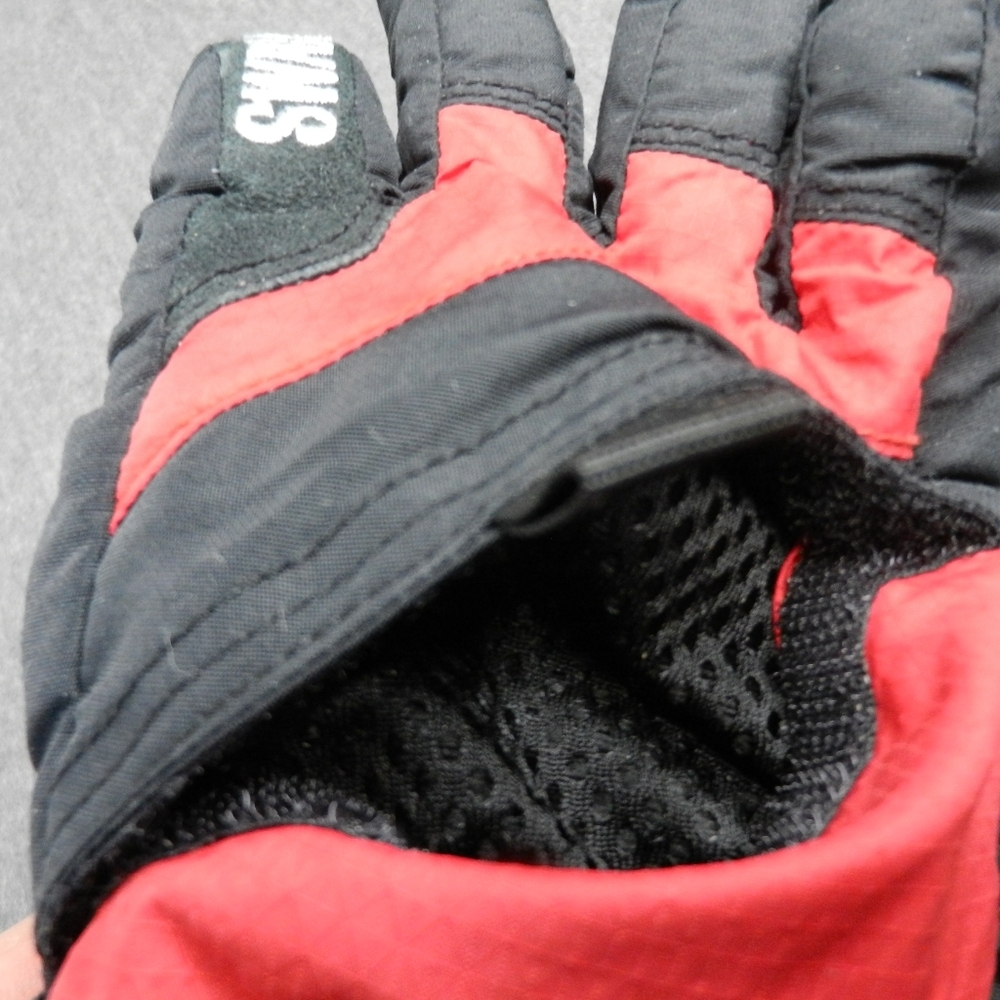Swany‎ Gloves Boys Size Medium Red Black Insulated Adjustable Skiing - Picture 5 of 11